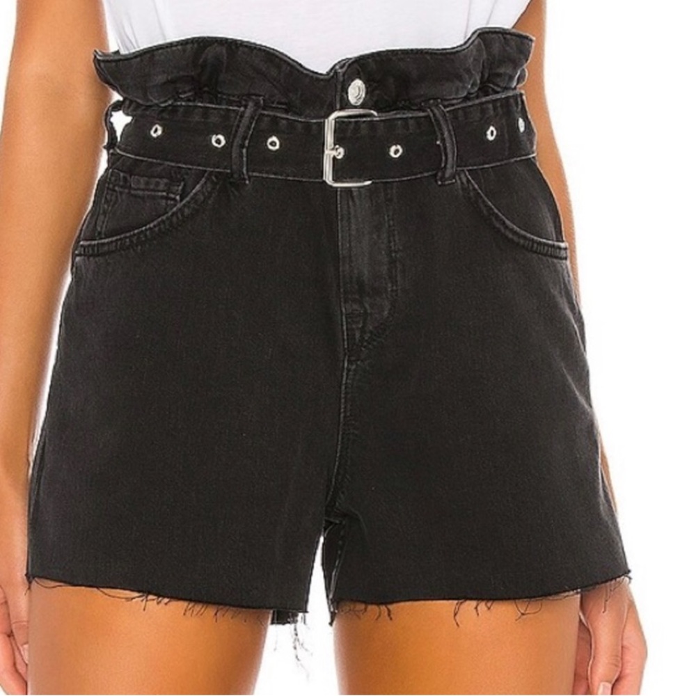 Black All Saints Shorts